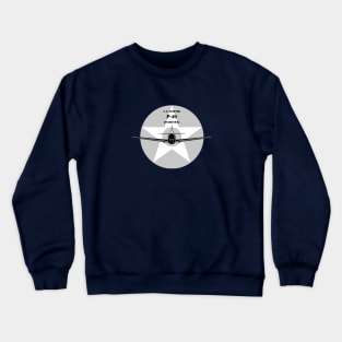 Curtiss P-40 Warhawk WWII fighter Crewneck Sweatshirt